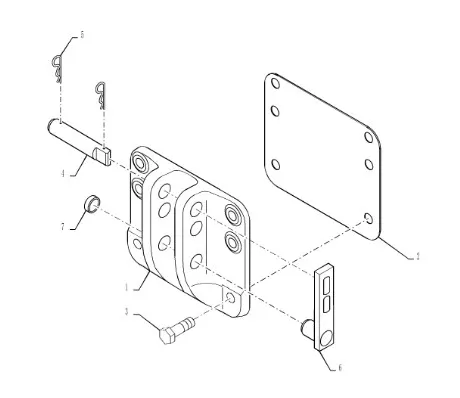 378929A1 - Палец (кат. 3, ⌀31,64мм) кроншт. тяги верхн. нав. задн. TGT8./Mg.